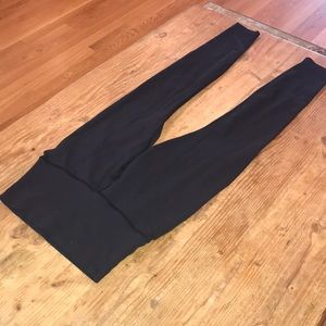 Lululemon Black wunder under hi rise